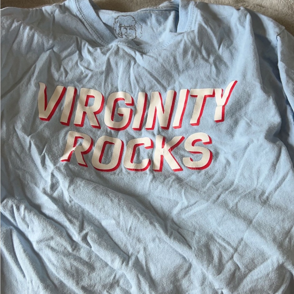 Men’s virginity rocks tshirt